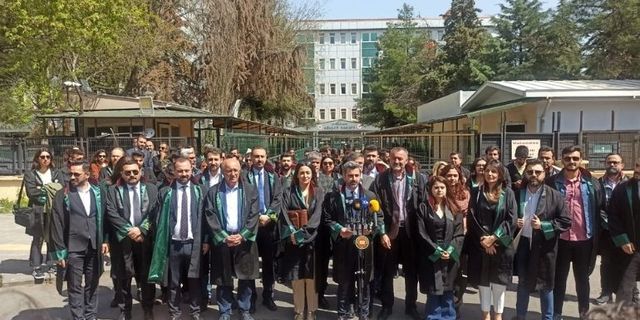 Avukatlar Diyarbakır’dan seslendi: Gözaltına alınıyoruz, tutuklanıyoruz, ağır cezalar alıyoruz