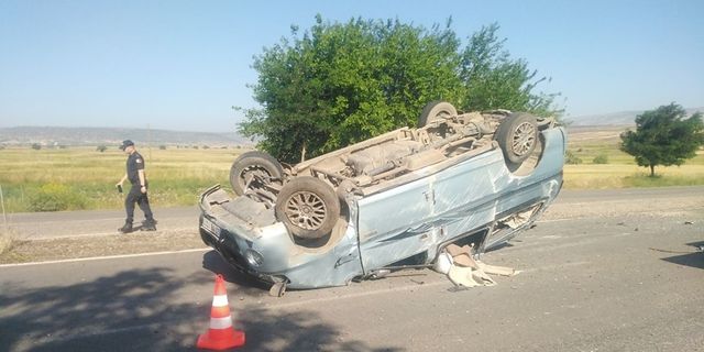 Antep'te trafik kazası: 1 can kaybı, 4 yaralı
