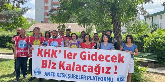 Amed KESK Şubeler Platformu KHK eyleminin 62. haftasında