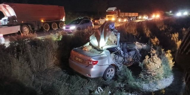 Diyarbakır Çınar’da kaza: 1 ölü, 3 yaralı