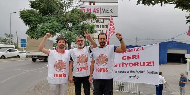 İstanbul’daki işçiler eyleme başladı