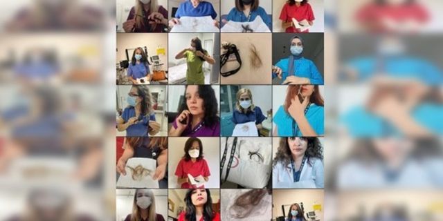 Hastanedeki şiddet protestosu: Hemşireler saçlarını kesti