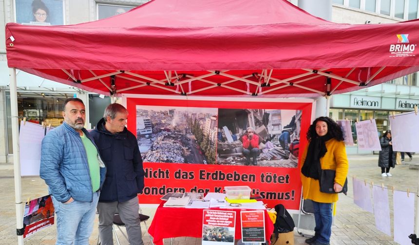 Almanya'da depremzedelere destek sürüyor