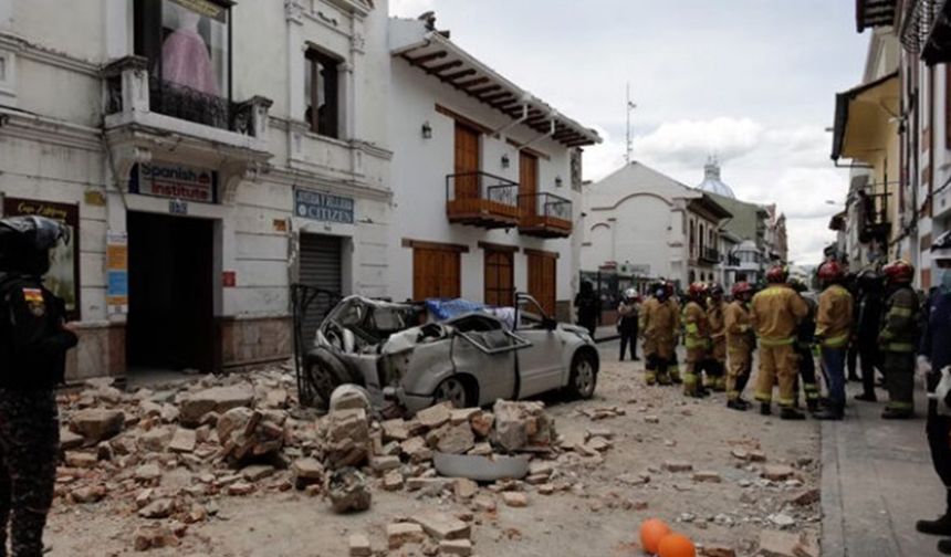 Ekvador’da 6.8 deprem: Can kayıpları var