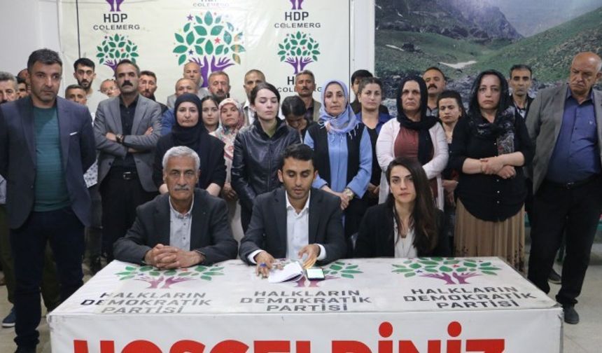 AKP, Hakkari’de Yeşil Sol Parti’nin milletvekilini alma peşinde