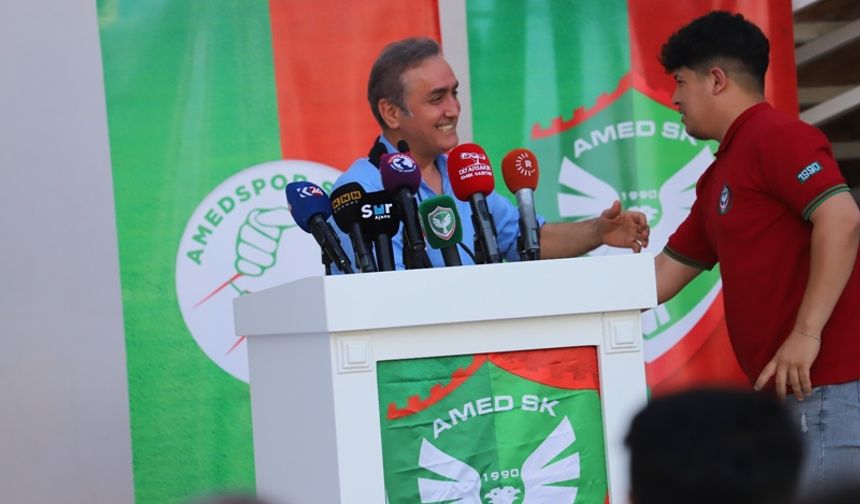 Amedspor Başkan adayı Şimşek: Aziz Elaldı ağabeyime başarılar diliyorum