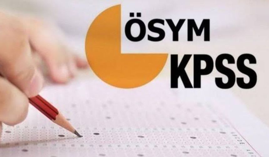 Yaklaşık 1 milyon kişinin girdiği KPSS'nin ilk oturumu bitti