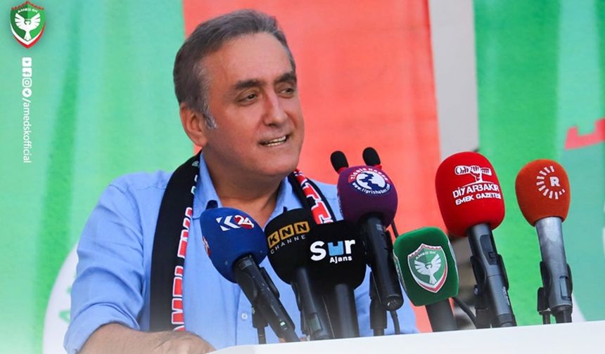 Amedspor Başkanı Elaldı’dan provokasyon uyarısı