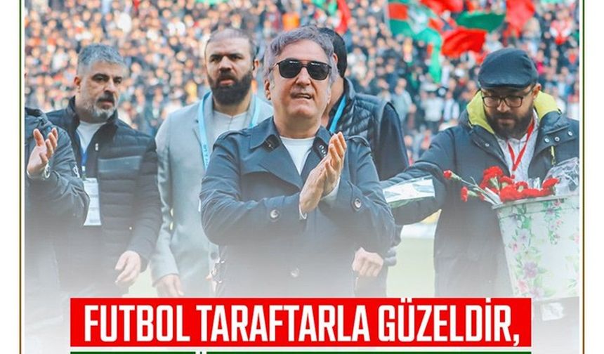 Amedspor’dan Menemen FK’ya teşekkür