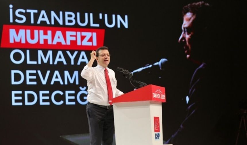 Ekrem İmamoğlu yeniden aday