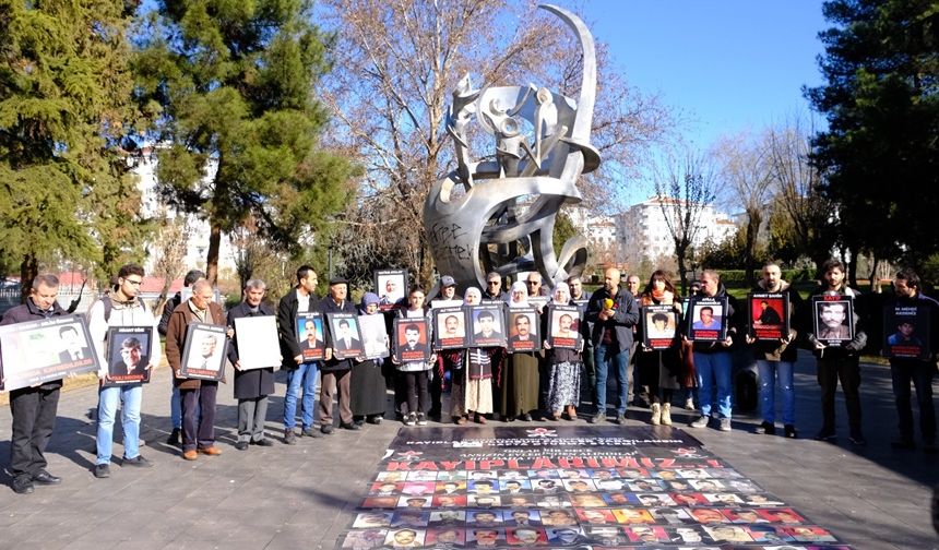 Diyarbakır'da Kayıp Yakınları eylemi 778. Haftasında