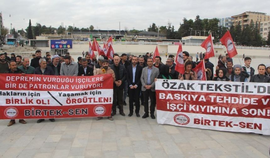 Özak Tekstil işçilerin eylemleri sürüyor