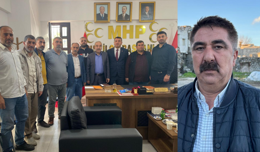 Diyarbakır’da muhtardan MHP’li başkana tepki: Ayıptır ya