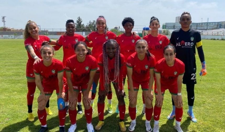 Amedspor Kadın Futbol Takımı’ndan 3-1’lik galibiyet
