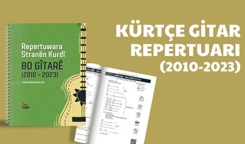 Kürt müziğinin son 13 yılı akorları kitabı çıktı