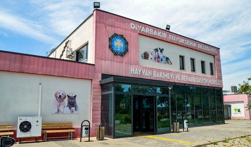 Diyarbakır Hayvan Bakımevi ve Rehabilitasyon Merkezi’ne bin 116 ihbar