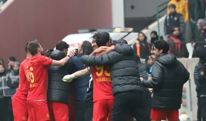 Amedspor Şanlıurfaspor’u 1-0 yendi