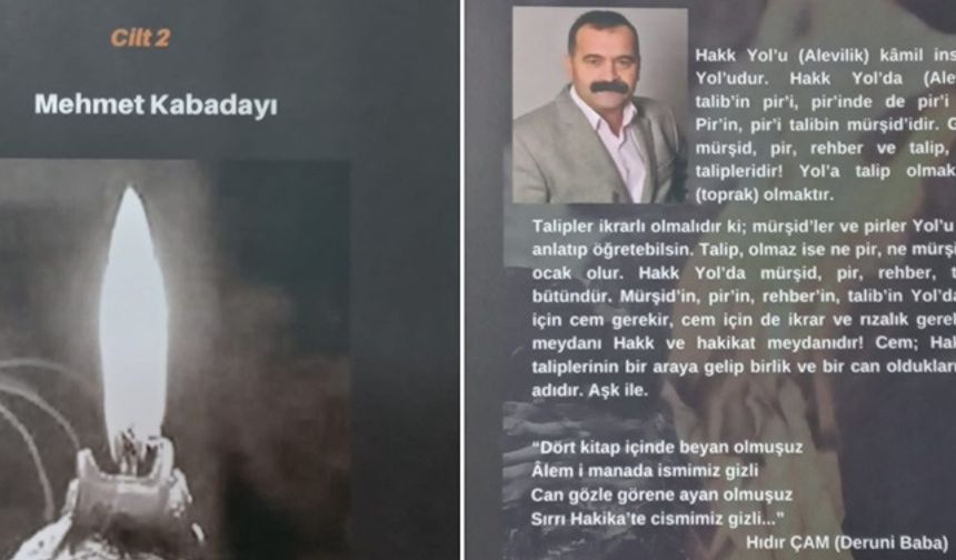 Yazar Mehmet Kabadayı’nın Hakk ve Hakikat Aşkına Yol’u yürütenler kitabı 2 çıktı