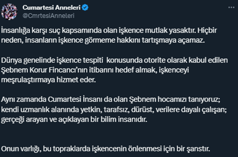 Cumartesi Anneleri Tihv