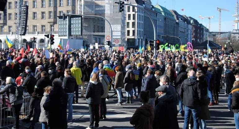 hamburg savaş protstosu