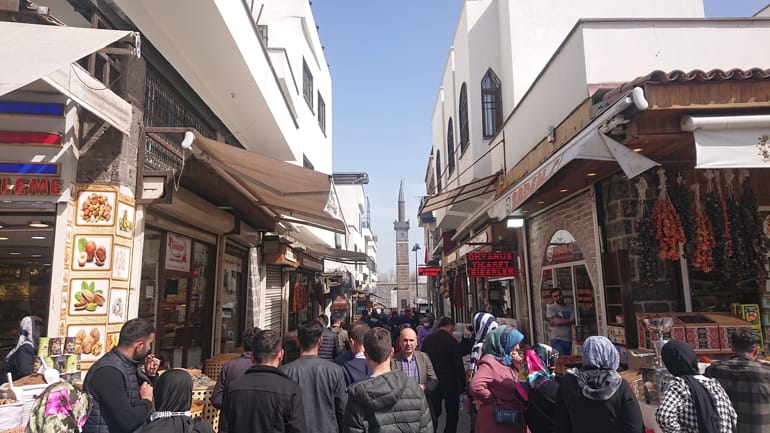 sur'da ramazan öncesi çarşı