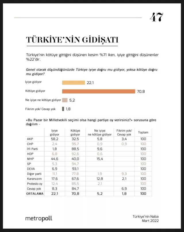 anket sonuçları